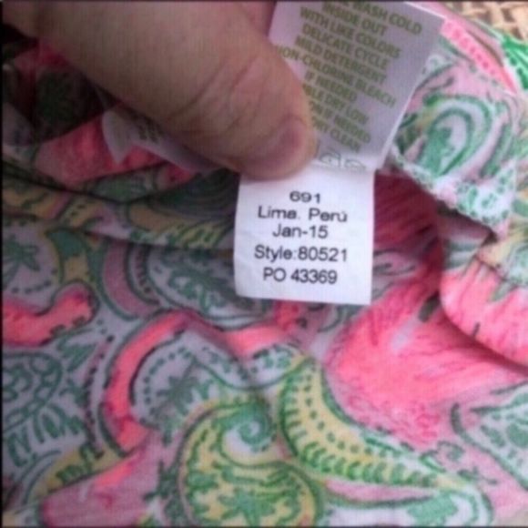 Lilly Pulitzer Hot Wings Tabbie Tank Top - Picture 10 of 11